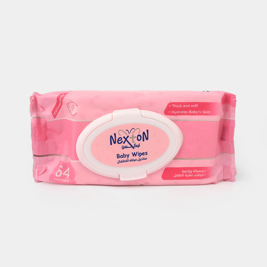 Nexton Baby Wipes 64Pcs