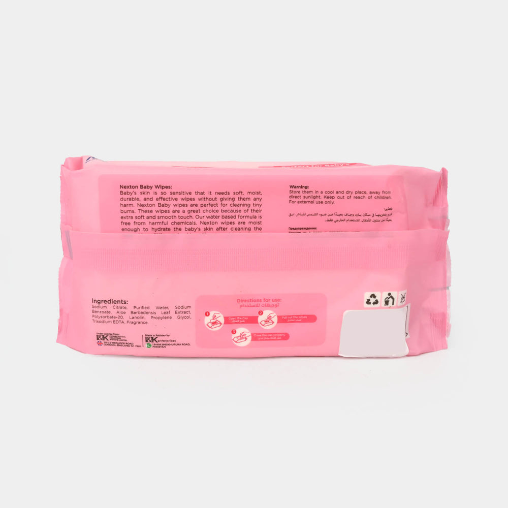 Nexton Baby Wipes 64Pcs