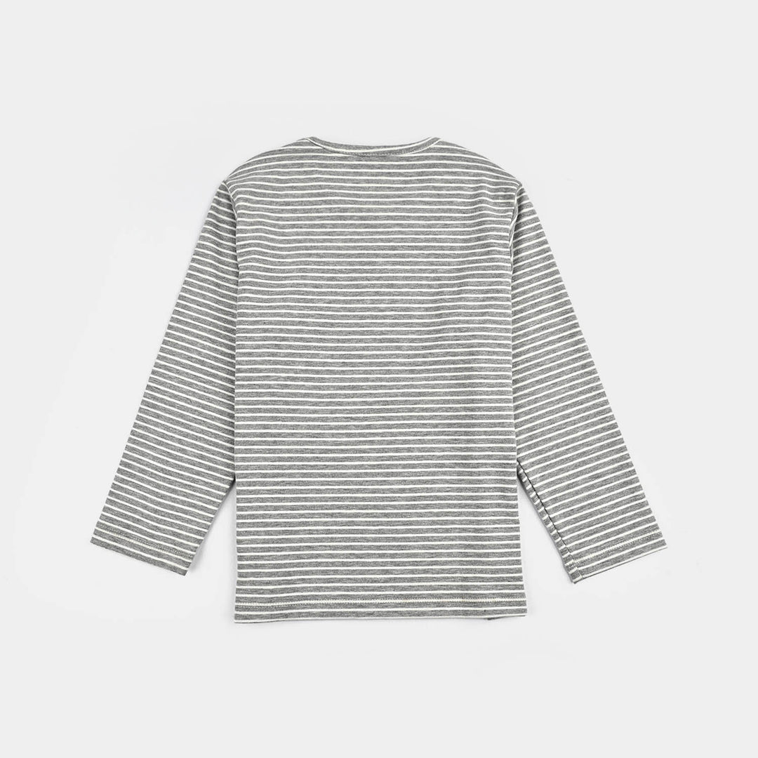 Boys Jersey/Terry T-Shirt F/S Change The Rule-GREY