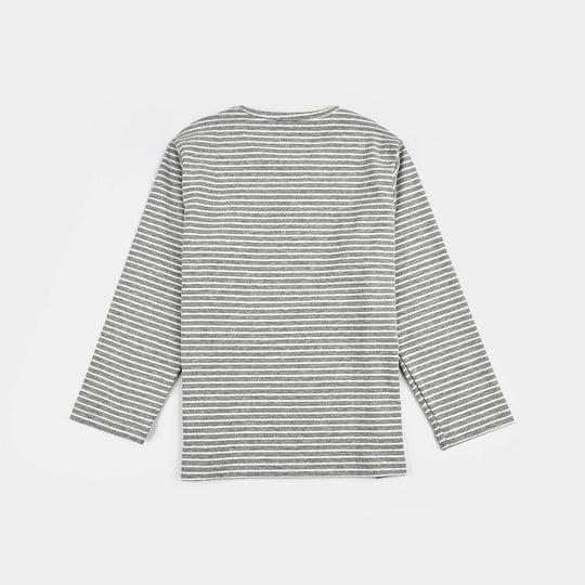Boys Jersey/Terry T-Shirt F/S Change The Rule-GREY