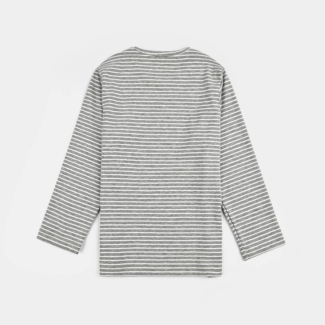Boys Jersey/Terry T-Shirt F/S Change The Rule-GREY
