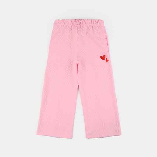 Girls Quilted 2 Piece HEARTS-Pink