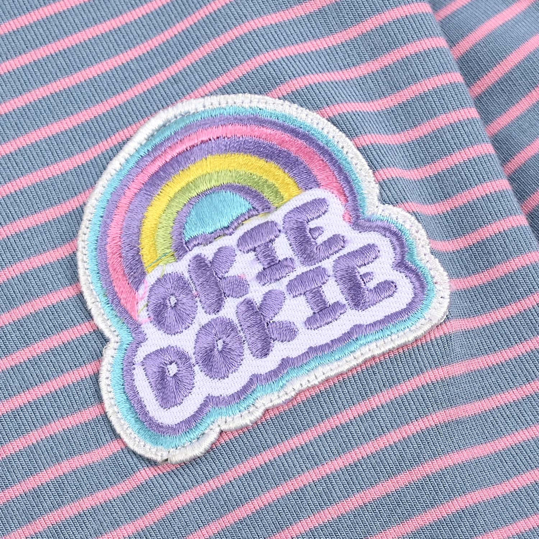 Girls Jersey/Terry T-Shirt F/S OKIE DOKIE