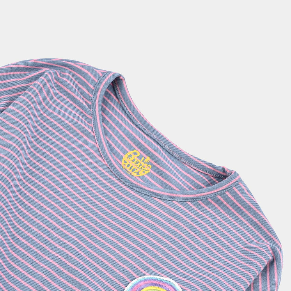 Girls Jersey/Terry T-Shirt F/S OKIE DOKIE
