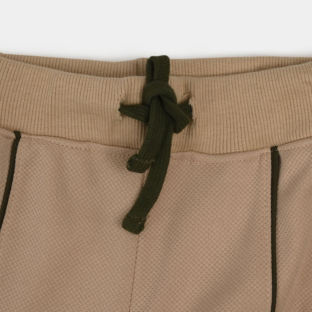 Boys Jacquard 2 Piece GOAL AREA 2-CAMEL