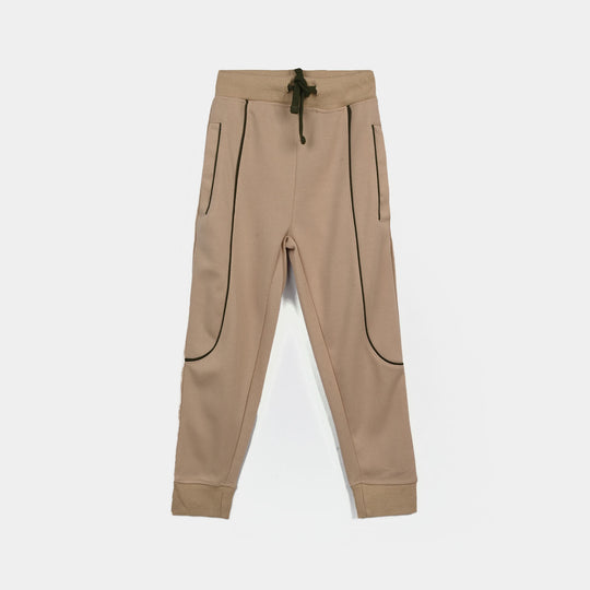 Boys Jacquard 2 Piece GOAL AREA 2-CAMEL