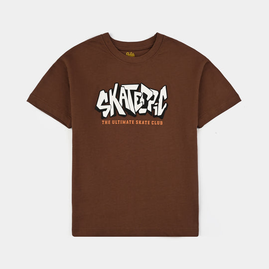 Boys Jersey/Terry T-Shirt SKATER