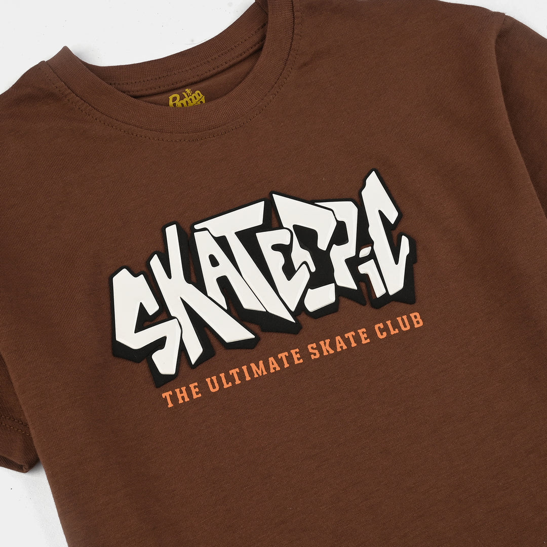Boys Jersey/Terry T-Shirt SKATER