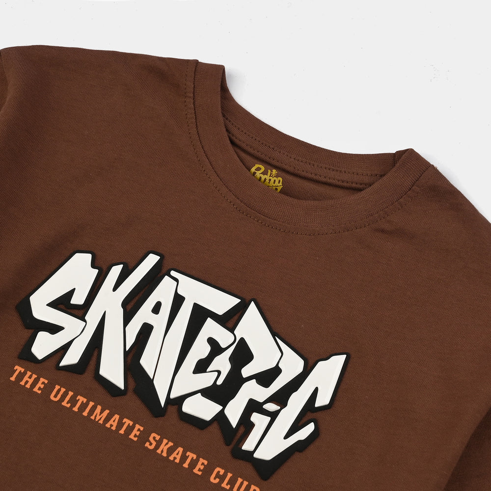 Boys Jersey/Terry T-Shirt SKATER