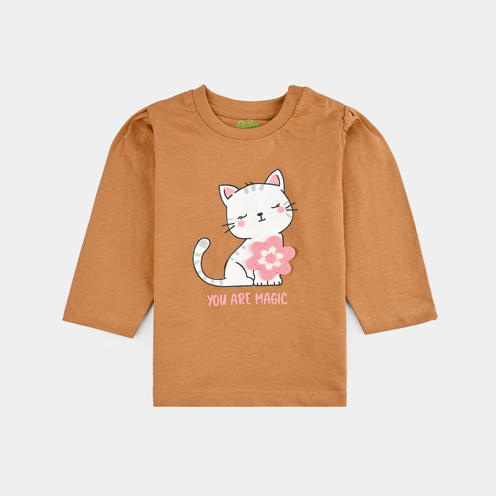 Infant Girls Jersey/Terry T-Shirt F/S YOU ARE MAGIC