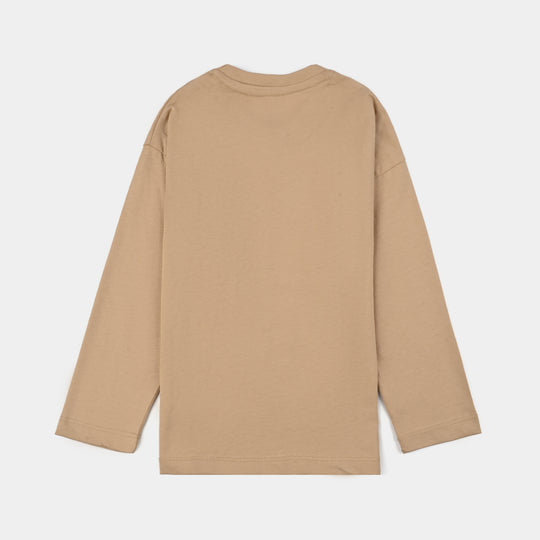 Boys Jersey/Terry T-Shirt F/S -Candy Ginger