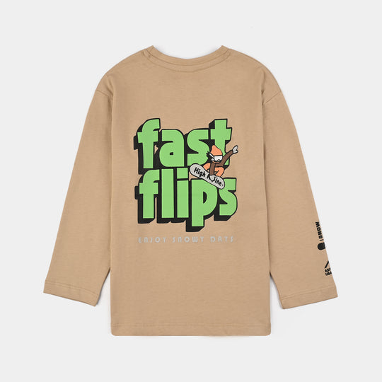Boys Jersey/Terry T-Shirt F/S FAST FLIPS