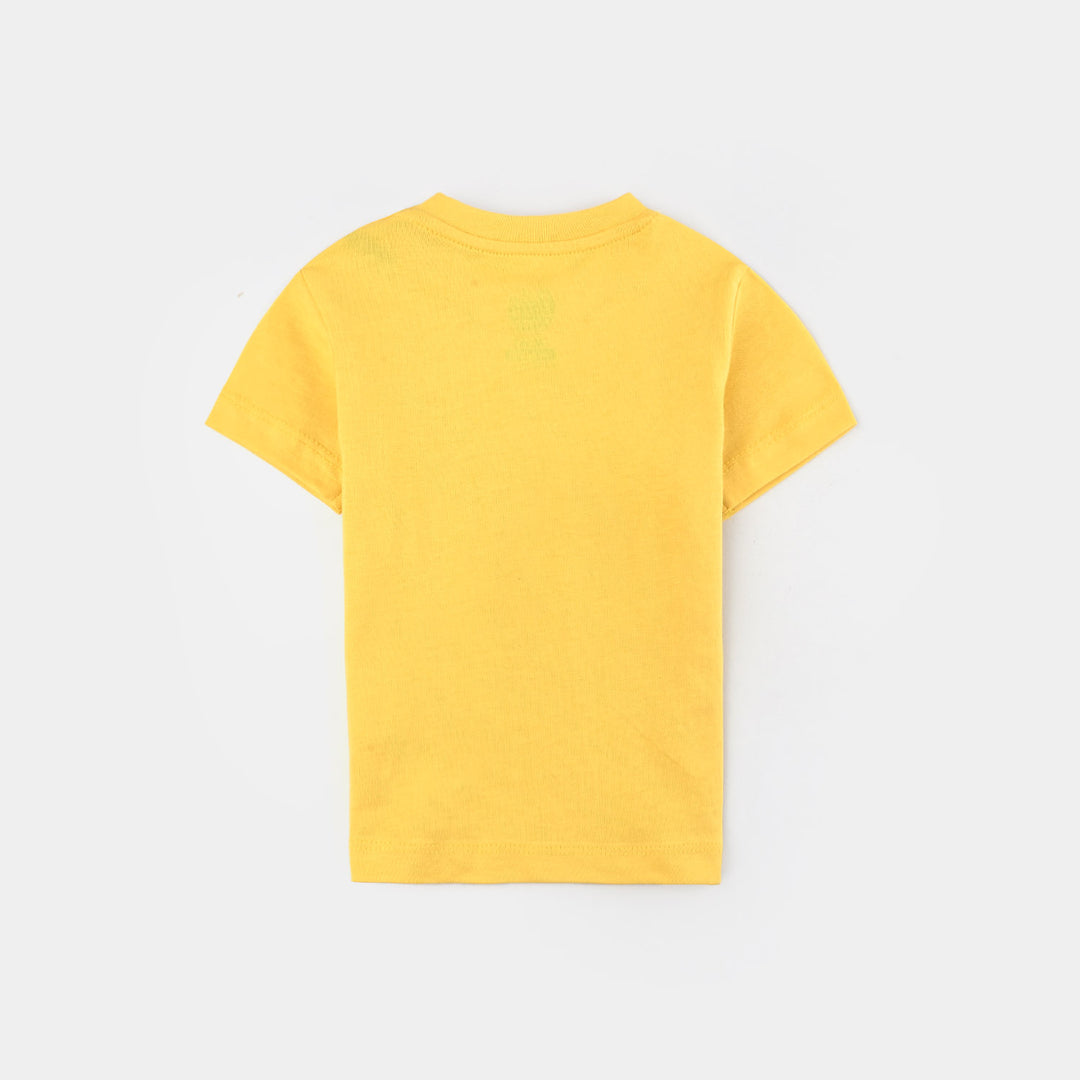 Infant Boys Jersey/Terry T-Shirt FOCUS IS THE KEY
