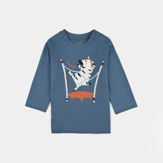 Infant Boys Jersey/Terry T-Shirt F/S ZEBRA-Stellar