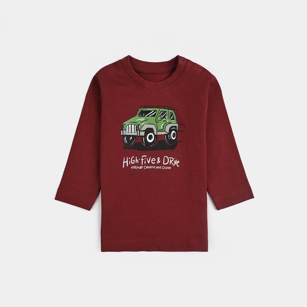 Infant Boys Jersey/Terry T-Shirt