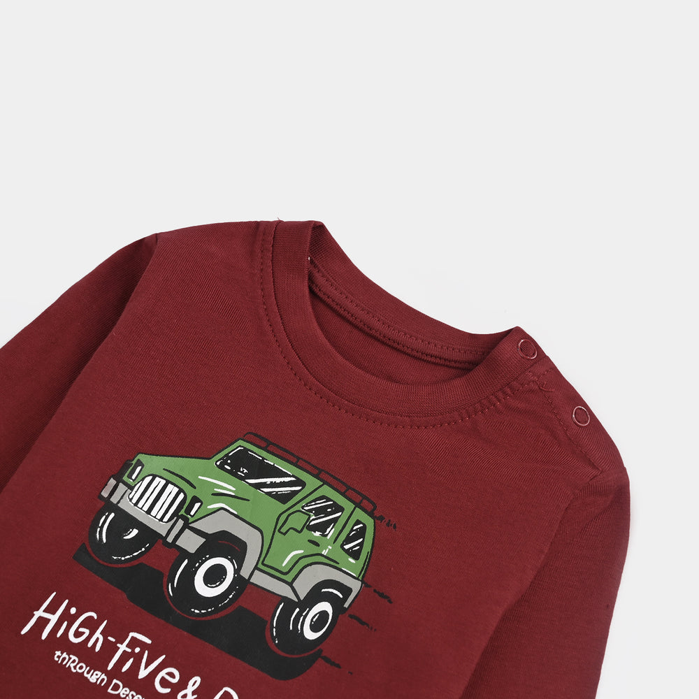 Infant Boys Jersey/Terry T-Shirt F/S JEEP