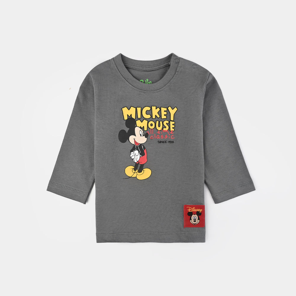 Infant Boys Jersey/Terry T-Shirt F/S Character-Lava Smoke
