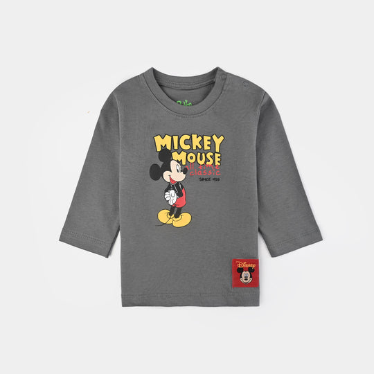 Infant Boys Jersey/Terry T-Shirt F/S Character-Lava Smoke