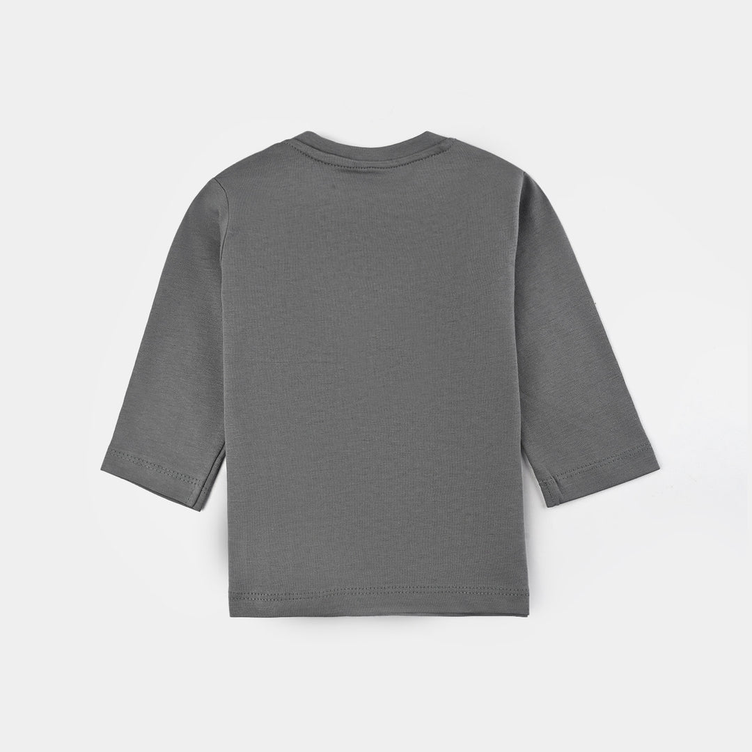 Infant Boys Jersey/Terry T-Shirt F/S Character-Lava Smoke
