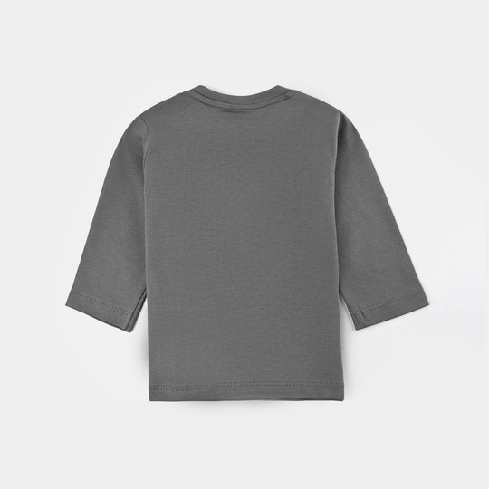 Infant Boys Jersey/Terry T-Shirt F/S Character-Lava Smoke