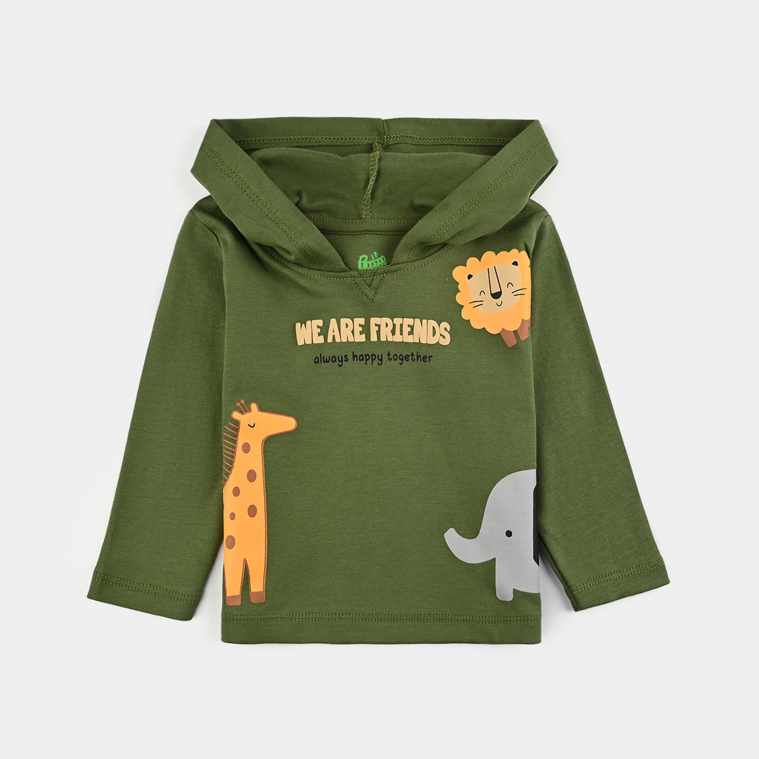 Infant Boys Cotton Interlock Suit Fun Time