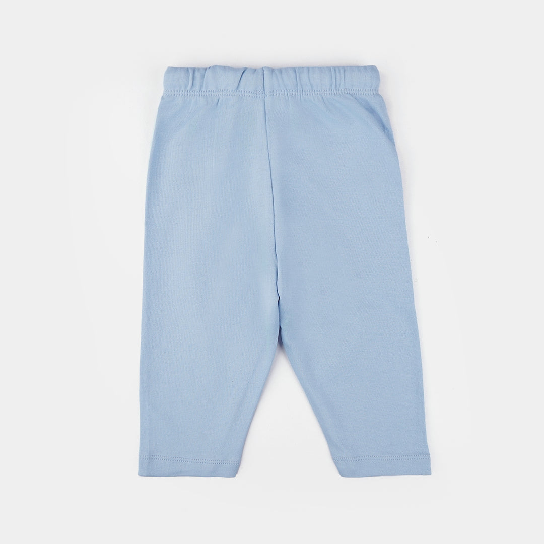 Infant Girls Cotton Interlock Suit LITTLE FAIRY-Powder Blue