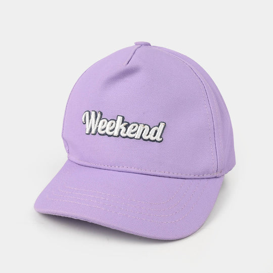 Kids Cap-Weekend-Lilac