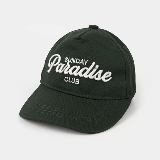 Kids Cap-Paradise Club-GREEN