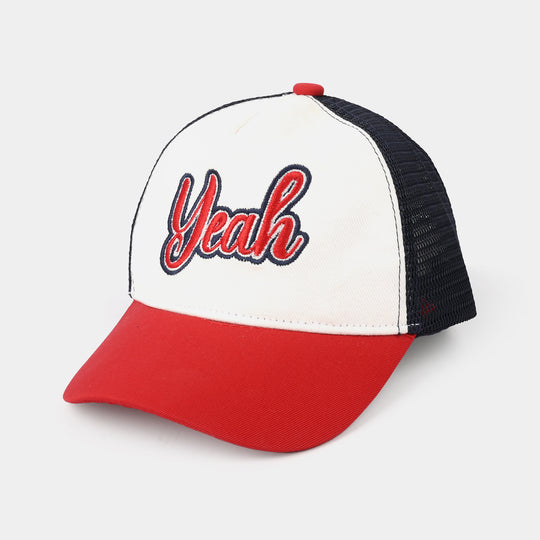 Kids Cap-Yeah-WHITE