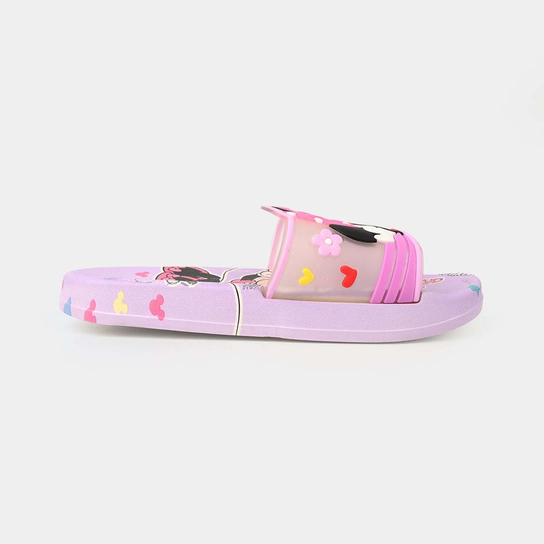 Girls Slippers 208-A18-PURPLE