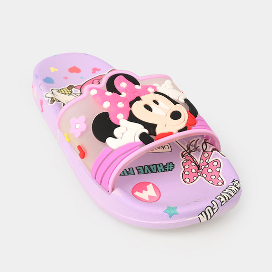 Girls Slippers 208-A18-PURPLE