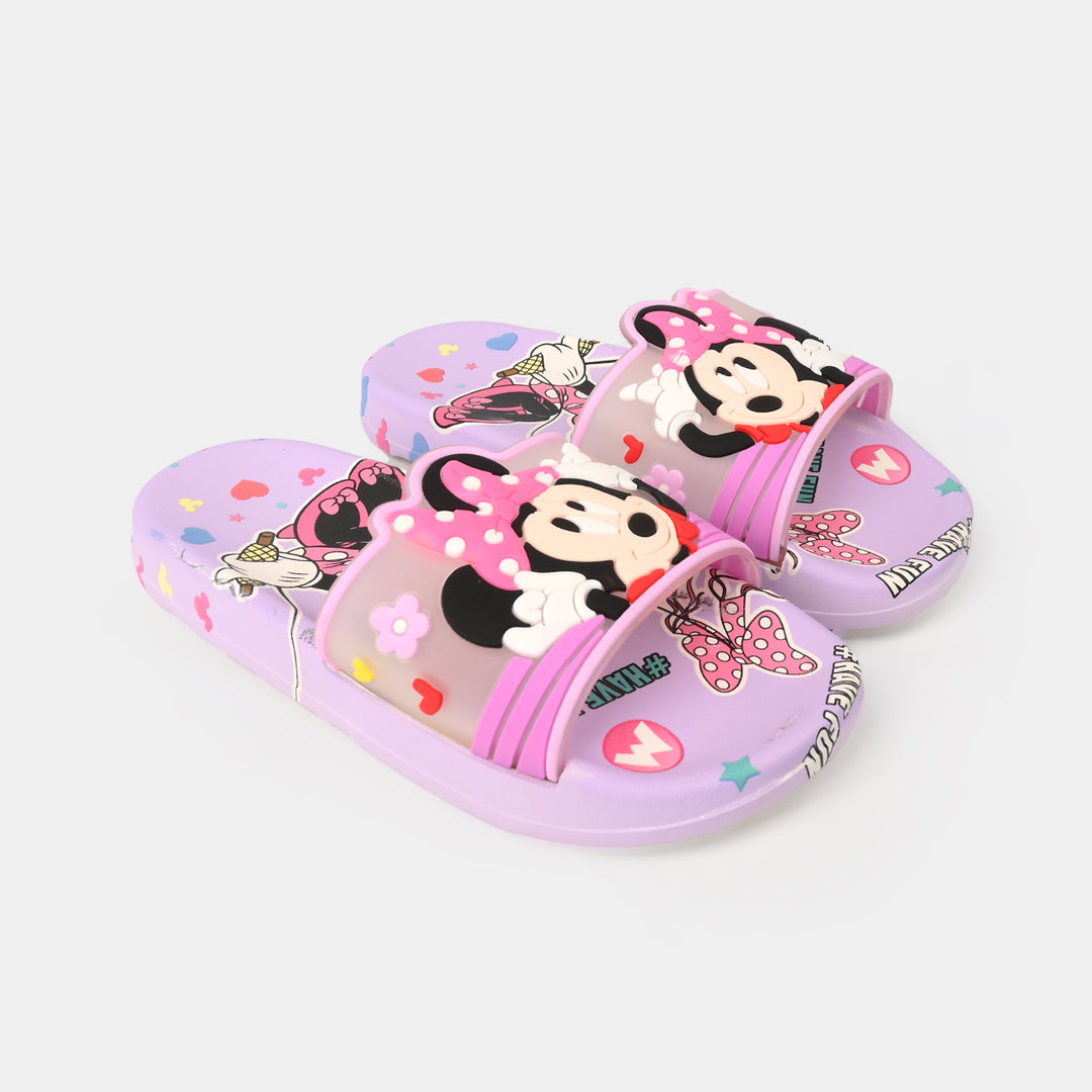 Girls Slippers 208-A18-PURPLE