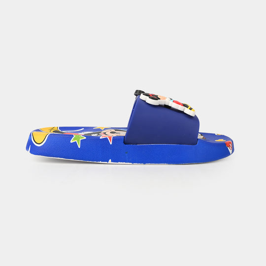 Boys Slippers 222-BLUE