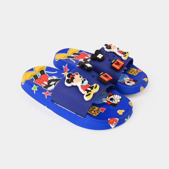 Boys Slippers 222-BLUE