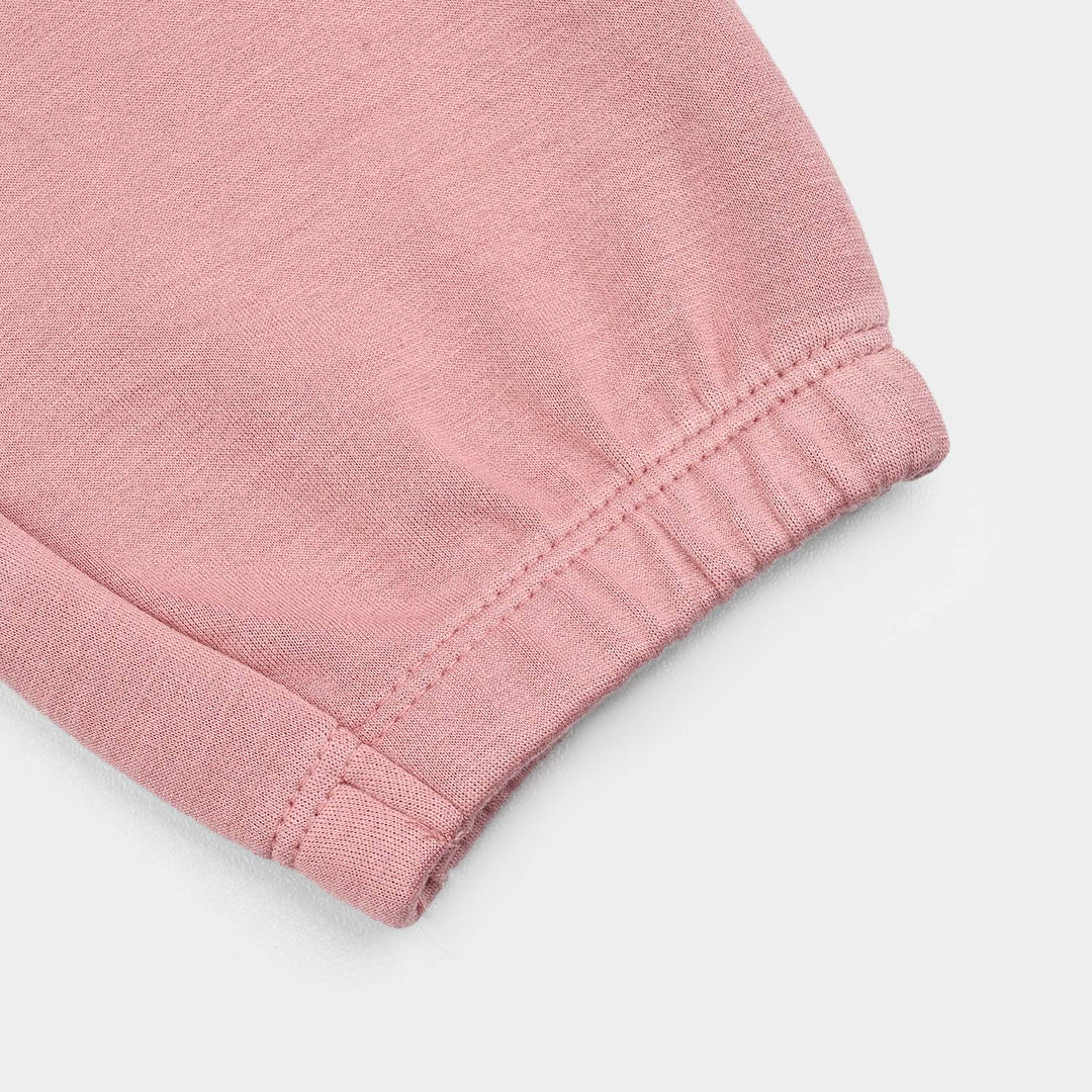 Girls Microfiber Interlock Pajama HEARTS-PINK