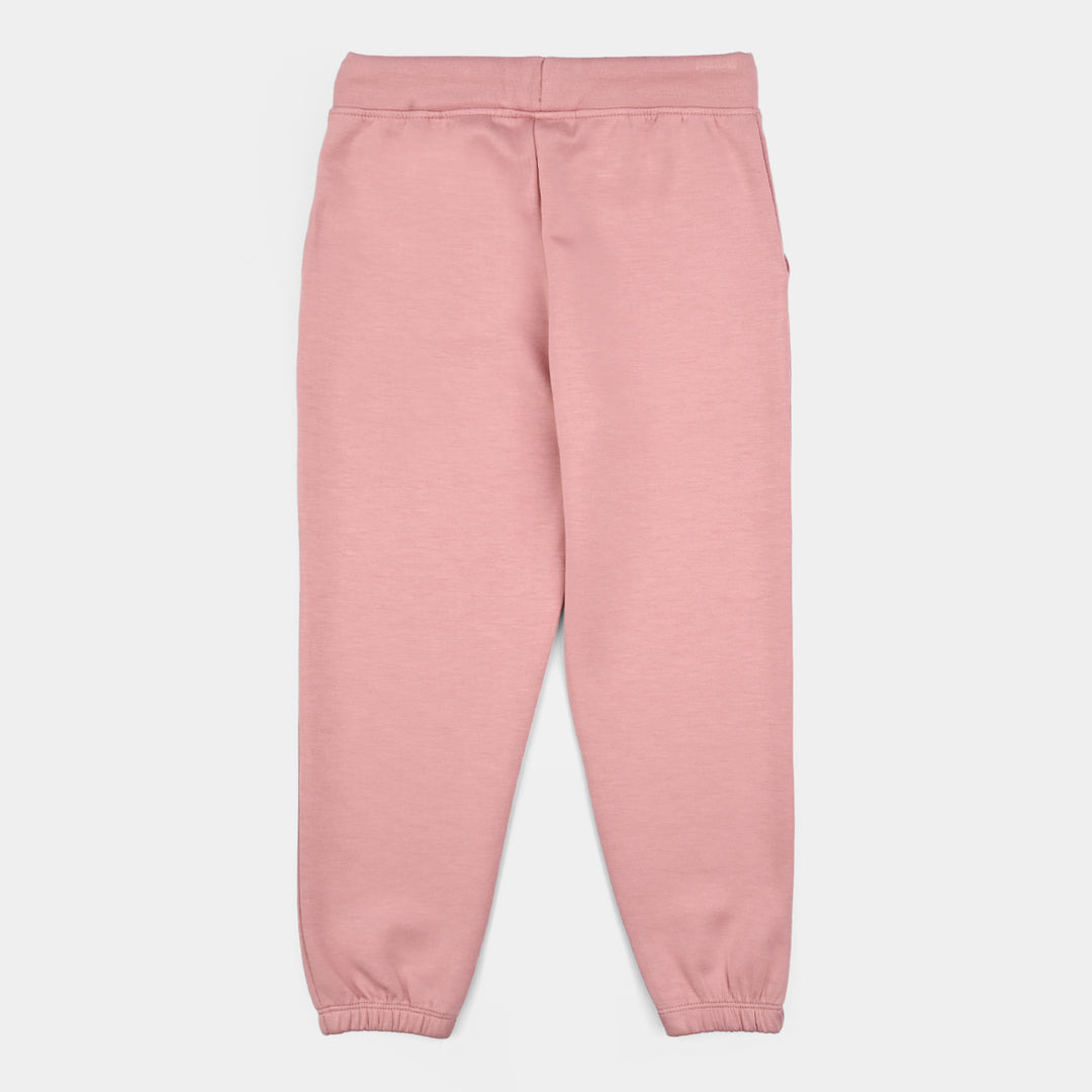 Girls Microfiber Interlock Pajama HEARTS-PINK