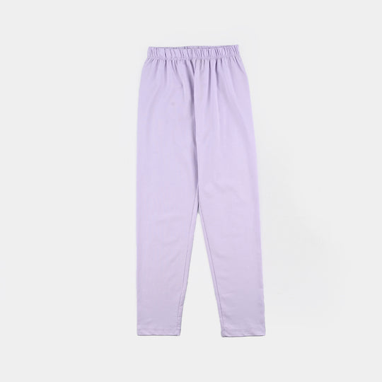 Girls Poly Cotton Jersey N-Suit STAY IN BED CLUB - Purple