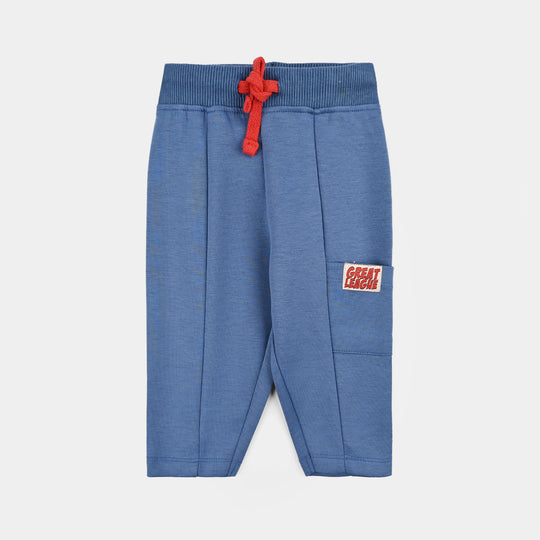 Infant Boys Microfiber Interlock Pyjamas GREAT LEAGUE-Blue