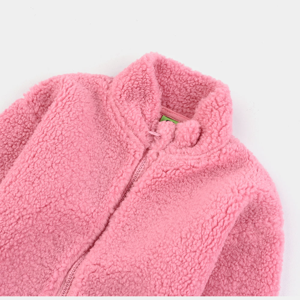 Infant Girls Sherpa Jacket SHERPA-Pink