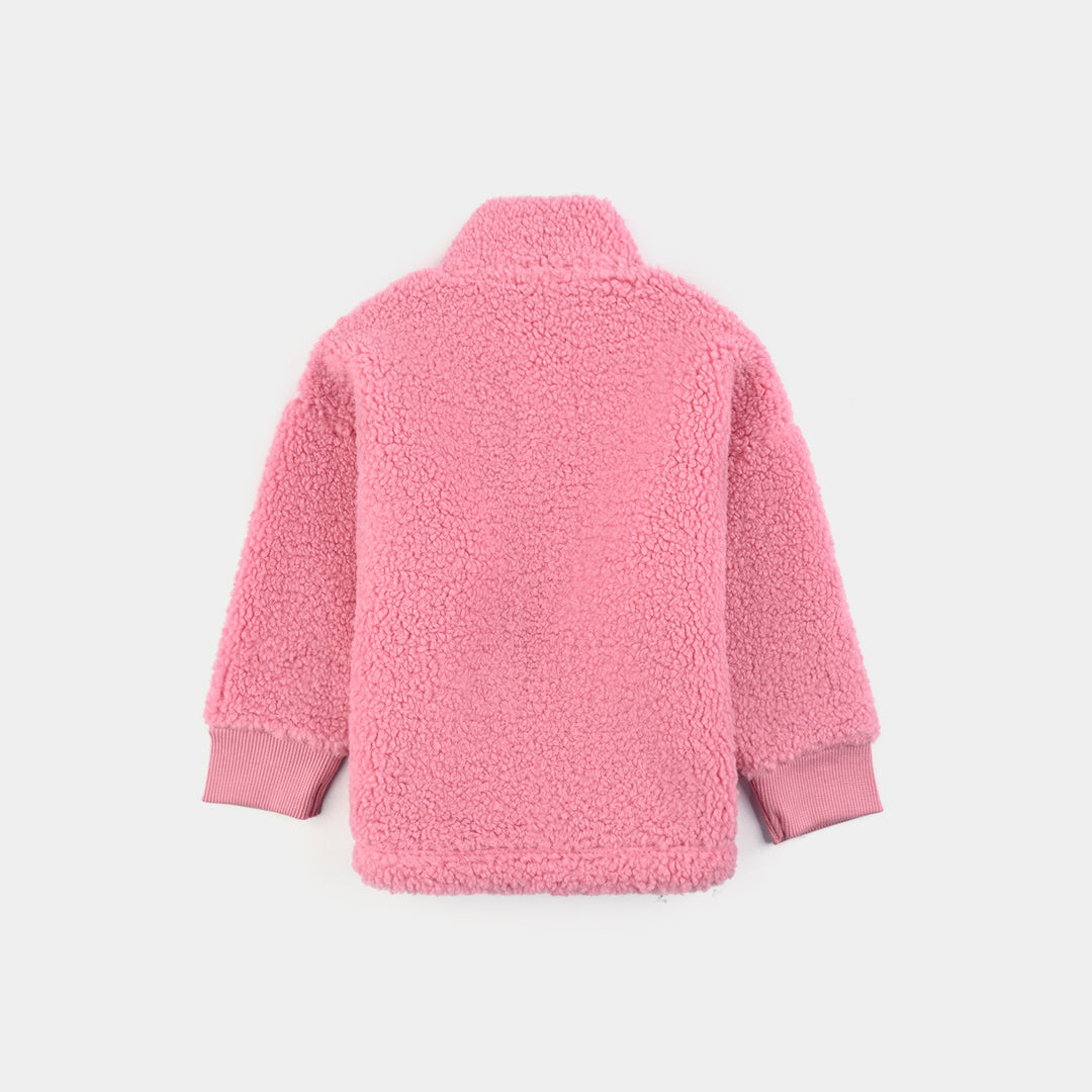 Infant Girls Sherpa Jacket SHERPA-Pink