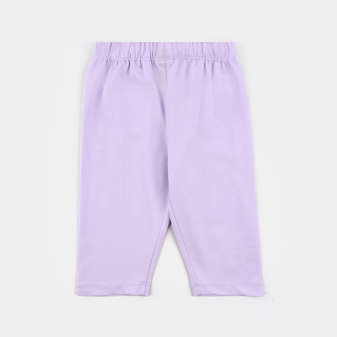 Infant Girls Poly Cotton Jersey N-Suit FOLLOW YOUR DREAMS - Purple