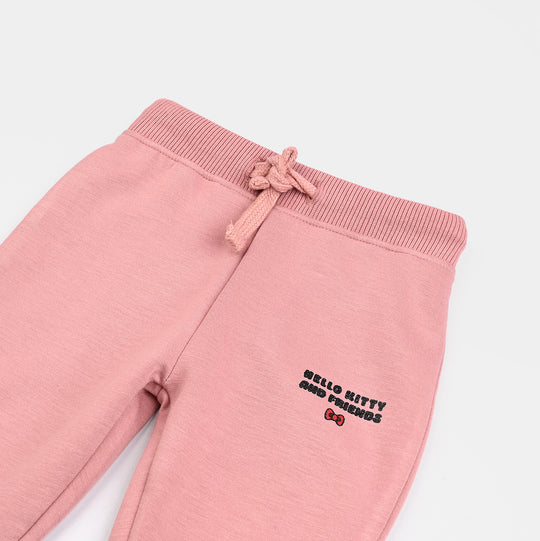 Infant Girls Microfiber Interlock Pajama-PINK