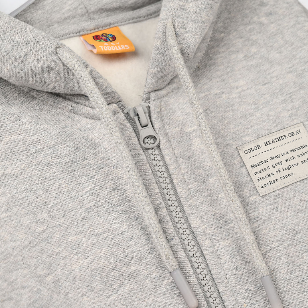 Boys Fleece Jacket - Grey