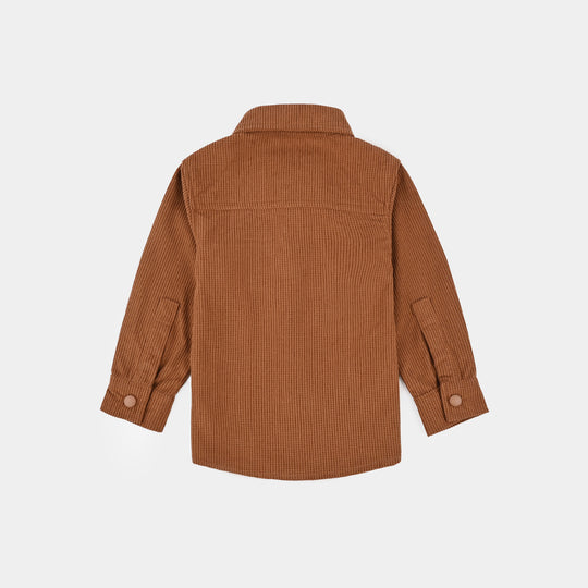 Infant Boys Corduroy Suit-Your Day-BROWN