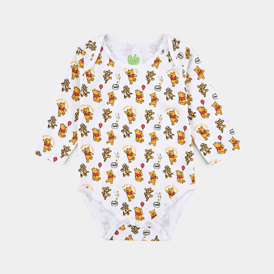 Infant Boys Cotton Interlock Basic Romper F/S Pack OF 3-Yellow/White