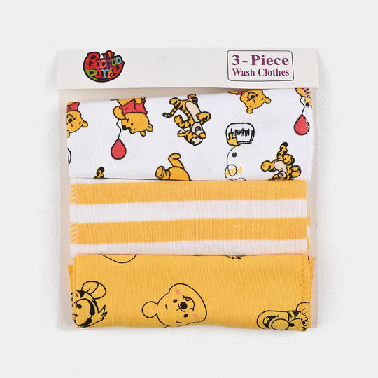 Pack Of 3 Baby Boy Cotton Wash Cloths