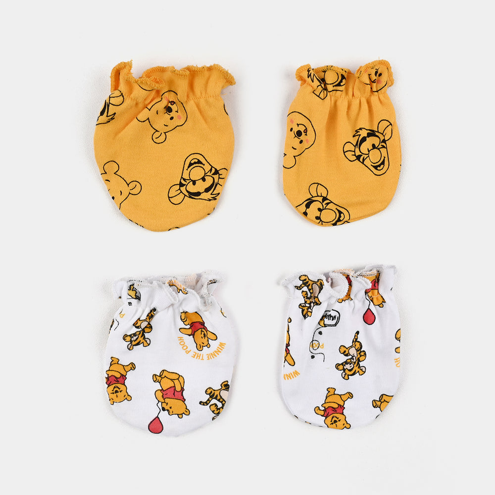 Baby Boy Mittens – 2 Pairs (Newborn)