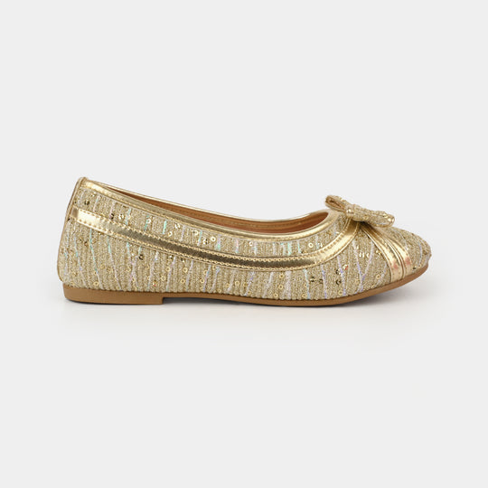 Girls Pumps 1341-GOLDEN