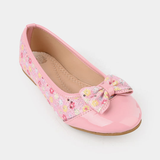 Girls Pumps 1342-Pink