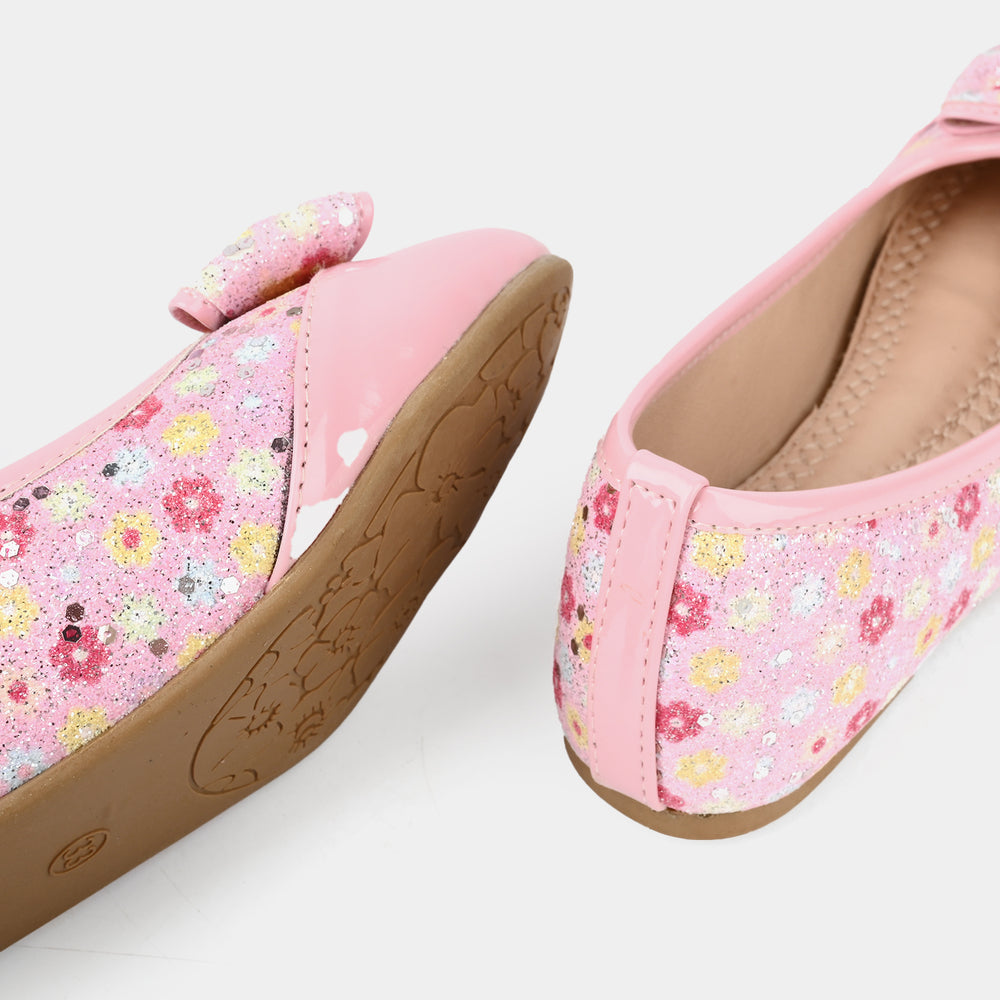 Girls Pumps 1342-Pink